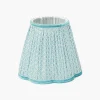 Lampshades<Mrs. Alice Soft Blue Lotus Lampshade (18cm)