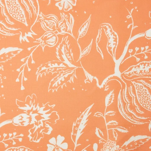 Serena Fresson Fabrics<Mrs. Alice Soft Coral Chelsea Square Fabric