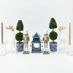 Christmas Decorations<Mrs. Alice Soft Green Nutcracker (Pair)
