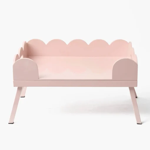 Trays | For Her<Mrs. Alice Soft Pink Lacquer Breakfast Tray