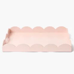 Trays | For Her<Mrs. Alice Soft Pink Lacquer Tray