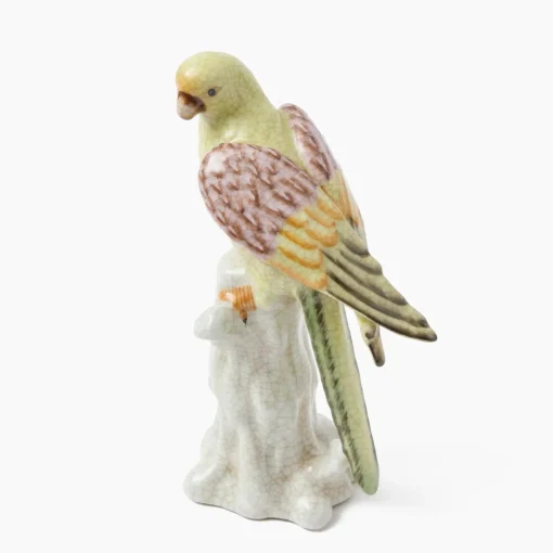 Year-round Decorations<Mrs. Alice Soft Yellow Porcelain Parrot (Pair)