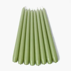 Summer Candleware | For Her<Mrs. Alice Spring Green Candles (Set of 8)