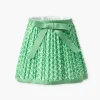 Lampshades<Mrs. Alice Spring Green Lotus Bow Lampshade (18cm)