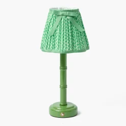 Lampshades<Mrs. Alice Spring Green Lotus Bow Lampshade (18cm)