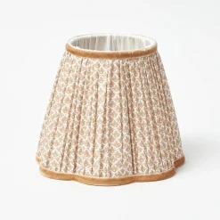 Rechargeable Table Lamps<Mrs. Alice Tall Rechargeable Lamp & Putty Lotus Shade (18cm)