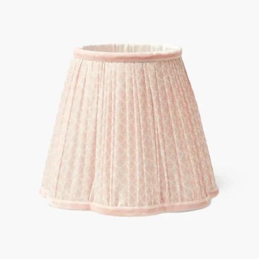 Rechargeable Table Lamps<Mrs. Alice Tall Rechargeable Lamp with Pink Lotus Shade (18cm)