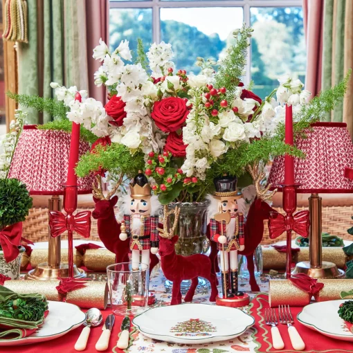 Christmas Decorations<Mrs. Alice Tartan Nutcrackers (Set of 3)