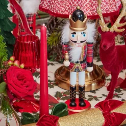 Christmas Decorations<Mrs. Alice Tartan Nutcrackers (Set of 3)