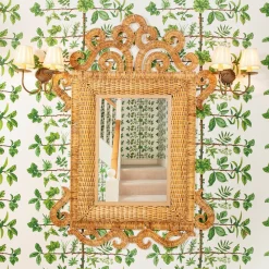 Mirrors<Mrs. Alice The Grand Rattan Mirror