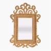 Mirrors<Mrs. Alice The Small Grand Rattan Mirror