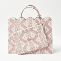 Mrs. Alice Monogram | Monogrammable Gifts<Mrs. Alice The Tote-ally Fabulous Giftscape (Pink)