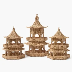 Year-round Decorations | Spring Decorations<Mrs. Alice Thea Rattan Pagoda Lantern - 45cm
