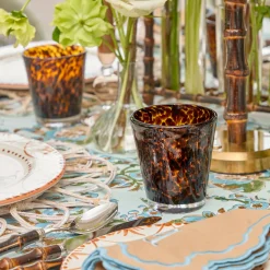Summer Glassware | Glasses<Mrs. Alice Tortoiseshell Glasses (Set of 4)