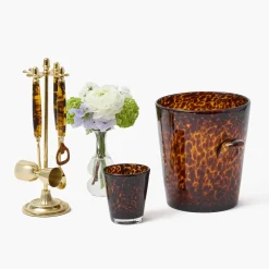 For Him | Under £200<Mrs. Alice Tortoiseshell Ice Bucket