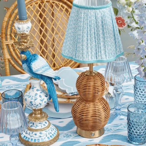 Rechargeable Table Lamps | Lamp Stands<Mrs. Alice Trio of Rechargeable Rattan Lamps