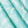 Serena Fresson Fabrics<Mrs. Alice Turquoise Chelsea Square Fabric