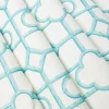 Serena Fresson Fabrics<Mrs. Alice Turquoise Shaded Bamboo Fabric