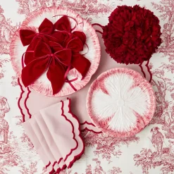 Napkins | Mrs. Alice Monogram<Mrs. Alice Valérie Pink Napkins (Set of 4)