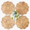 Summer Table Linen | Placemats<Mrs. Alice Water Hyacinth Placemats (Set of 4)