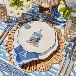 Summer Table Linen | Placemats<Mrs. Alice Water Hyacinth Placemats (Set of 4)