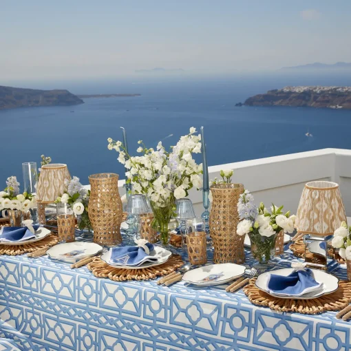 Summer Table Linen | Placemats<Mrs. Alice Water Hyacinth Placemats (Set of 4)