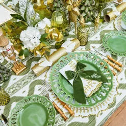 Table Linen Sets<Mrs. Alice White & Gold Laurel Placemats & Napkins (Set of 4)