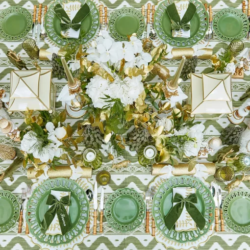 Table Linen Sets<Mrs. Alice White & Gold Laurel Placemats & Napkins (Set of 4)