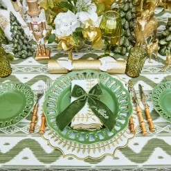 Table Linen Sets<Mrs. Alice White & Gold Laurel Placemats & Napkins (Set of 4)