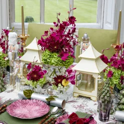 Year-round Decorations | Christmas Decorations<Mrs. Alice White & Gold Pagoda Lantern Set