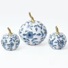 Autumn Decorations<Mrs. Alice White Chinoiserie Tole Pumpkin Family