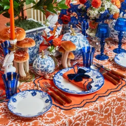 Autumn Decorations<Mrs. Alice White Chinoiserie Tole Pumpkin (Pair)