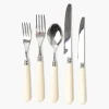 Cutlery Sets<Mrs. Alice White Ivory Cutlery (5 Piece)
