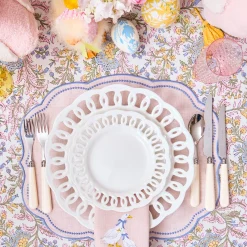 Crockery Sets<Mrs. Alice White Lace Dinner & Starter Plates (Set of 8)