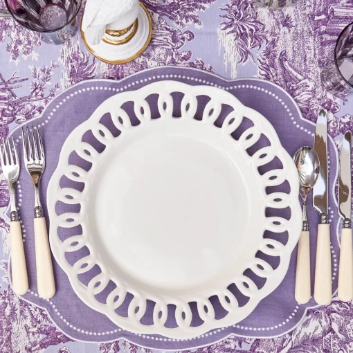 Dinner Plates<Mrs. Alice White Lace Dinner Plate