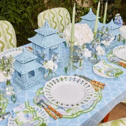 Dinner Plates | Crockery Sets<Mrs. Alice White Lace Dinner Plates (Set of 4)