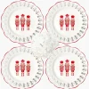 Dinner Plates | Crockery Sets<Mrs. Alice White Lace Nutcracker Dinner Plates (Set of 4)