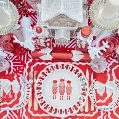 Dinner Plates | Crockery Sets<Mrs. Alice White Lace Nutcracker Dinner Plates (Set of 4)