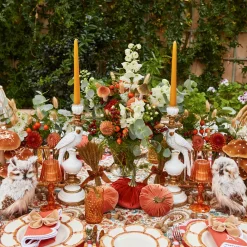 Summer Candleware | Candles<Mrs. Alice White Parrot Candle Holder Set