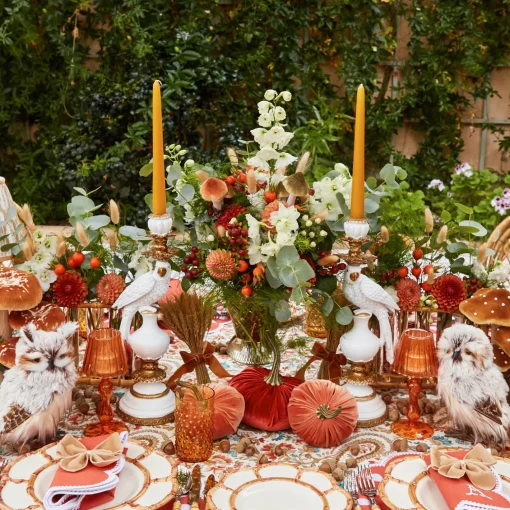 Summer Candleware | Candles<Mrs. Alice White Parrot Candle Holder Set