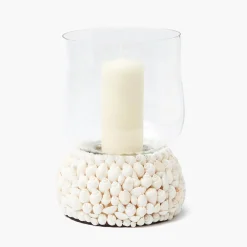 Summer Candleware | Candles<Mrs. Alice White Pillar Candle (Pair)