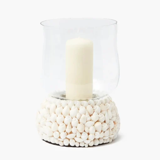 Summer Candleware | Candles<Mrs. Alice White Pillar Candle (Pair)