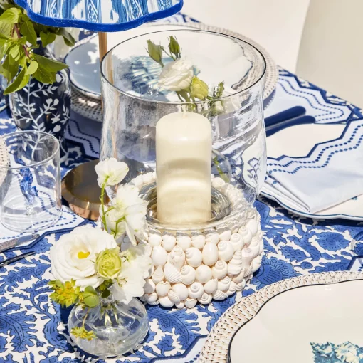 Summer Candleware | Candles<Mrs. Alice White Pillar Candle (Pair)