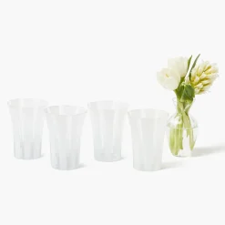 Glasses<Mrs. Alice White Positano Glasses (Set of 4)