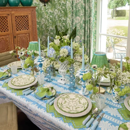 Summer Table Linen | Placemats<Mrs. Alice White Rattan Charger Plates (Set of 4)
