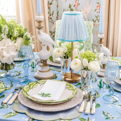 Summer Table Linen | Placemats<Mrs. Alice White Rattan Charger Plates (Set of 4)