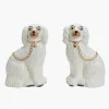 Year-round Decorations<Mrs. Alice White Staffordshire Dogs (Pair)