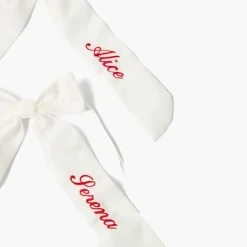 Christmas Decorations<Mrs. Alice White Velvet Christmas Tree Bows (Set of 6)