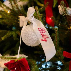 Christmas Decorations<Mrs. Alice White Velvet Christmas Tree Bows (Set of 6)