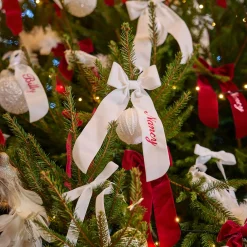 Christmas Decorations<Mrs. Alice White Velvet Christmas Tree Bows (Set of 6)
